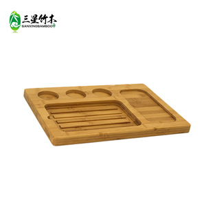 Tabla de cortar de madera maciza para el hogar, tabla de cortar de madera maciza, tabla de cortar de bambú, tabla de cortar de madera para carne para el hogar - Product Image 2