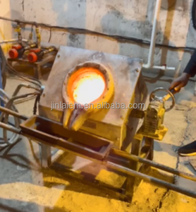 30 किलो-300 किलोग्राम छोटे इंडक्शन इलेक्ट्रिक स्मेल्टिंग फर्नेस स्टील आयरन एल्यूमीनियम तांबा धातु पिघलने भट्ठी उपकरण प्रयोगशाला - Product Image 3