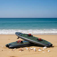 Planche de surf électrique haute puissance 72V alimentée par batterie au lithium étanche, télécommande sans fil, construction en fibre de carbone, rapide