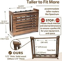 Armoire de rangement pour routeur WiFi, boîte de dissimulation pour routeur, boîte WiFi