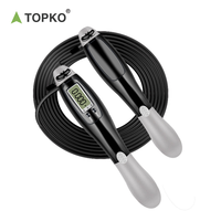 TOPKO Compteur de calories avancé Corde à sauter intelligente Gym Fitness Corde à sauter dénombrable