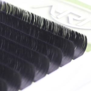 A-RIX para Extensiones de Pestañas de Rápida Aplicación, Negras/Marrones, Veganas, Hechas a Mano, con Efecto Pluma, de Fácil Abanico, con Bandejas de Alambre - Product Image 3