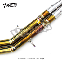 Catback complet de course avec tuyau avant pour Audi RS Q8/RSQ8/Q8 2019-2023 Silencieux en titane Système d'échappement à son actif