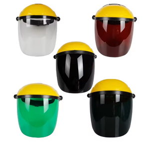 Máscara Protectora Tipo Casco Ligera Resistente a Impactos, <span class=keywords><strong>de</strong></span> Cara Completa, para Soldadura, Pulido, Aplicación <span class=keywords><strong>de</strong></span> Pesticidas, Transparente/Verde/Marrón - Product Image 6