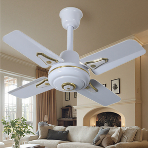 Ventilador de Techo de Alta Calidad de 24 Pulgadas, 4 Aspas, 5 Velocidades, Control Remoto, Plegable, de Plástico, para Uso en el Hogar y Hoteles, Nuevo, Enfriamiento de Aire - Product Image 2