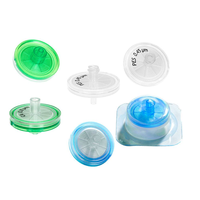 Meilleur prix – Filtres à seringue 33 mm 0,22 µm en PP/PES/PTFE/PVDF/Nylon/GF/CA/MCE avec double connexion Luer