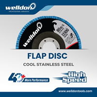 Welldon 100mm outils abrasifs corée disque à lamelles Flexible zircone ponçage semi-lamelle meuleuse d'angle disque de ponçage abrasif