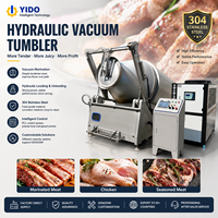 Tambor Hidráulico de Vacío para Carne, para Marinado Industrial, Absorción Rápida de Salmuera, Ablandamiento y Extensión de la Vida Útil