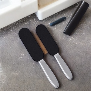 Herramienta de pedicura profesional de alta calidad, Lima de pie de acero inoxidable, escofina de Metal para eliminación de piel muerta, reemplazo de Lima de pie - Product Image 2