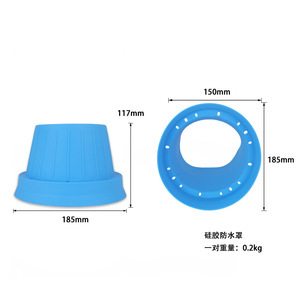Car Audio <b>Speaker</b> Grille 6.5 Inch Plastic Waterproof Cover For Audio <b>System</b> Modification - Product Image 4