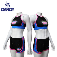 Obtenez Votre Propre Tenue Professionnelle Classique de Cheerleading et de Danse, Tenues d'Entraînement Personnalisées pour Filles