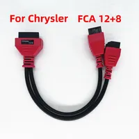 Câble de diagnostic avec adaptateur 12+8 pour Chrysler FCA, compatible avec Jeep, Dodge, Fiat, fonctionne avec MaxiSys/IM608/Launch X431V