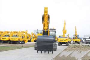 เครื่องขุดตีนตะขาบ SE550LCMAX 55Ton ไฮดรอลิกขนาดใหญ่พร้อมสิ่งที่แนบมา - Product Image 4