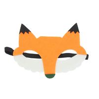 Masques en feutre d'animaux amusants, thème des animaux sauvages, cadeaux de fête d'Halloween, anniversaire, costumes pour enfants, accessoires de fête déguisée