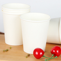 Vente en gros Boîte à lunch en papier à emporter de qualité alimentaire 4 6 8 16Oz Récipient pour soupe chaude en papier PE bols à salade avec couvercle en papier couvercle en PP