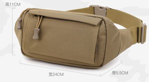 กระเป๋าคาดเอวแนวสปอร์ตใช้ได้ทั้งชายและหญิงกระเป๋าโทรศัพท์มือถือกันน้ำอเนกประสงค์พร้อมซิปวัสดุอ๊อกฟอร์ดลวดลายหลากสีสำหรับกลางแจ้ง - Product Image 5