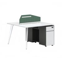 Bureau de travail ergonomique de style industriel en bois respectueux de l'environnement de niveau E0, simple et durable