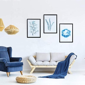 Chất lượng cao 11*17 khung Áp phích <span class=keywords><strong>A0</strong></span> gỗ đen khung hình trang trí Nội Thất Tường Khung ảnh bộ - Product Image 4