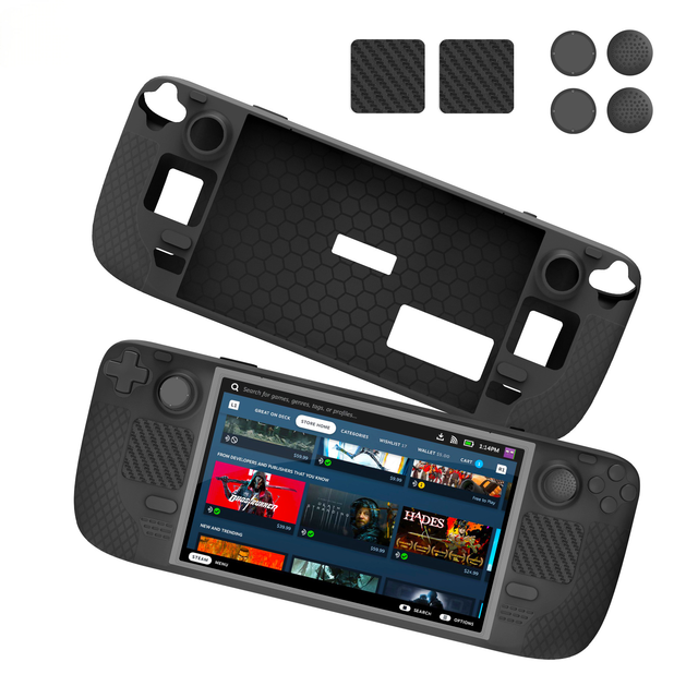New Silicone Protective Case Skin Shell for Steam Deck Game Controller Accessories