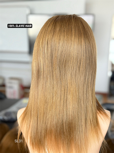 SHY Factory Court Pouces Stock HD 13x5 Patch Lace Front Perruques Perruques Naturel Cheveux Humain Court 100% Perruque de cheveux slaves - Product Image 4