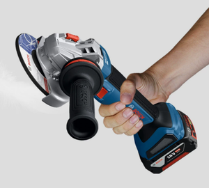 Amoladora Angular Inalámbrica GWS18V-11S, Máquina de Corte Eléctrica sin Escobillas, Compatible con Batería <span class=keywords><strong>BOSCH</strong></span> de 18V, Velocidad Ajustable, 1100W - Product Image 1