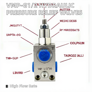 Série VMP-G1/2, commande hydraulique G1/2, 1-18Mpa, structure angulaire, garantie 1 an, débit 45L/min, 70L/min - Product Image 5