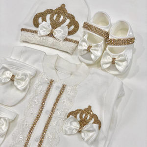 Caja de Regalo para Recién Nacidos al por Mayor/OEM, Conjunto de Ropa Infantil de Alta Gama, Luna Llena, Cien Días, Algodón Puro Unisex - Product Image 6