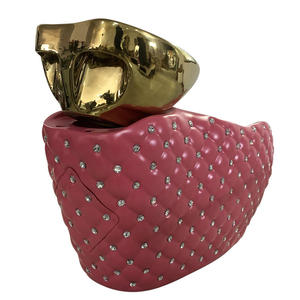 Fauteuil de lavage semi-allongé intégré en fibre de verre de haute qualité, personnalisable pour usage extérieur en salon de coiffure ou salle à manger - Product Image 3
