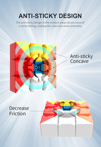 Moyu Chất Lượng Cao 3X3 Ma Thuật <span class=keywords><strong>Cube</strong></span> 5.5Cm Tốc Độ Câu Đố Sợi Carbon Phong Cách Stickerless Chất Liệu Giấy PC <span class=keywords><strong>Cube</strong></span> Cho Trẻ Em Đóng Gói Hộp - Product Image 3