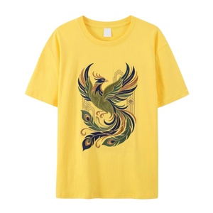 T-shirt décontracté à prix bas en coton 100% avec impression graphique de logo personnalisé, respirant, à manches courtes, coupe ample, pour hommes, idéal pour les sports d'été. - Product Image 1