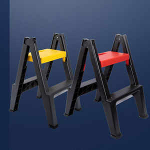 Multi-funzionale in plastica portatile leggero pieghevole scala con due gradini per autolavaggio <span class=keywords><strong>e</strong></span> <span class=keywords><strong>auto</strong></span> lucidare la scala - Product Image 3