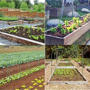 6 ensembles de cerceaux de <span class=keywords><strong>serre</strong></span> pour lits surélevés, cerceaux de jardin détachables, tunnel de jardin sans rouille pour tissu de jardin, cerceaux de jardin - Product Image 6