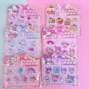 Autocollants Kuromis My Melody Stitch <span class=keywords><strong>pour</strong></span> carnet, agenda, décoration, autocollants 3D Kawaii <span class=keywords><strong>pour</strong></span> l'école, la papeterie des étudiants - Product Image 4