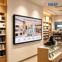 HRAY 43 Pollici con Doppi Altoparlanti da 5W, Tempo di Risposta 6.5ms, Frequenza di Aggiornamento 60Hz, 178° Angolo di Visione °   Ampio Angolo di Visione, Personalizzazione OEM e ODM Disponibile