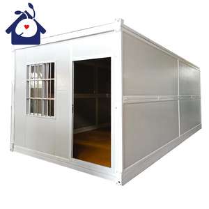 Vente en gros usine personnalisée préfabriquée pliable portable maison pliante pliante 20 pieds 40 pieds maison conteneur préfabriquée - Product Image 4