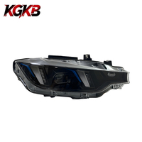 Ensemble de phares LED KGKB pour BMW Série 3 F30 F35 316i 318i 2013-2018 Boomerang Dual Beam Projector Plug & Play