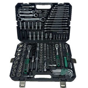 Socket Wrench <b>Tool</b> <b>Set</b> 151 Pc 1/2 In Drive Crv Steel Mechanical Repair Auto Maintenance Kit With Case - Product Image 2