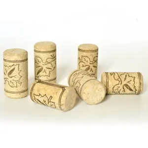 Tappo per bottiglia di vino in sughero commerciante d'oro Logo personalizzato materiale bottiglie imballaggio in cartone dimensioni personalizzate tianleichek antigoccia