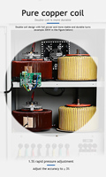 Stabilisateur de tension triphasé servo entièrement automatique 30KVA en cuivre 220V AVR pour usage domestique, bureau et industriel