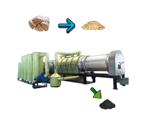 เตาเผาถ่านกัมมันต์แบบหมุนใช้ถ่านผงสำหรับเตาเผาถ่านไม้ - Product Image 1