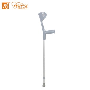 Muleta de codo AUFU FS937L de aleación de aluminio con altura ajustable para apoyo en la movilidad - Product Image 1