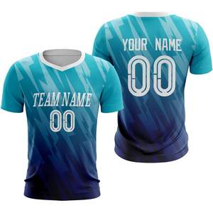 Maillot de football personnalisé pour hommes et femmes Chemise personnalisée avec logo imprimé avec numéro de nom pour joueurs pour garçons - Product Image 2