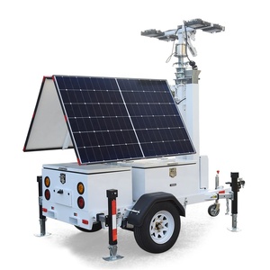 UNIV UST-600LA Solar <b>Light</b> Tower 2 <b>Panels</b> Green Energy LED Trailer UST600LA UNIV UST-600LA Solar <b>Light</b> Tower 2 <b>Panels</b> Green Ener - Product Image 2