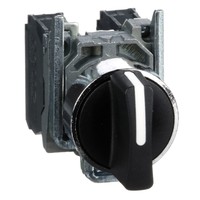 Interruptor de transferencia Xb4bd33, montaje en panel, sin operación, 2 normalmente abiertos, IP67, IP69, IP69k 250 V CC 240 V CA, serie Harmony Xb4
