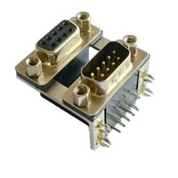 Connecteur professionnel de Base D Vga, hommes et femmes, 90 180 degrés