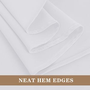 <span class=keywords><strong>Mantel</strong></span> de Poliéster Anti-Manchas y Anti-Arrugas, Diseño Redondo y Rectangular para Decoración de Mesa de Cocina, Cenas, Bodas - Product Image 5
