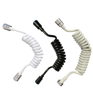 Manguera de ducha retráctil con resorte Saint Ruijia 56591, tubo de entrada de agua de PVC para pistola pulverizadora de bidé, suministro transfronterizo - Product Image 5