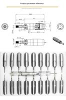 Jupiter Factory Direct 22mm Moteur Brushless TBC2260-WKMR Machine à ongles intégrée Tasse creuse Moteur Encodeur Drive Étanche