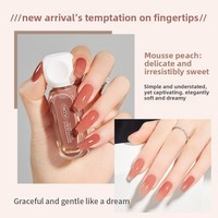 Vernis à ongles à base d'eau de haute qualité 2026, non toxique, pelable, séchage rapide, pour usage esthétique