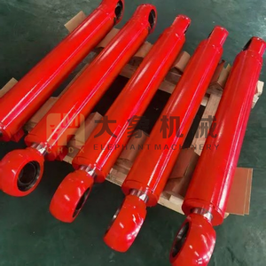 Cylindre hydraulique à longue course, pièces de rechange, mouvement de levage de porte automatique d'usine, montage sur bride, haute résistance, déplacement fluide - Product Image 1